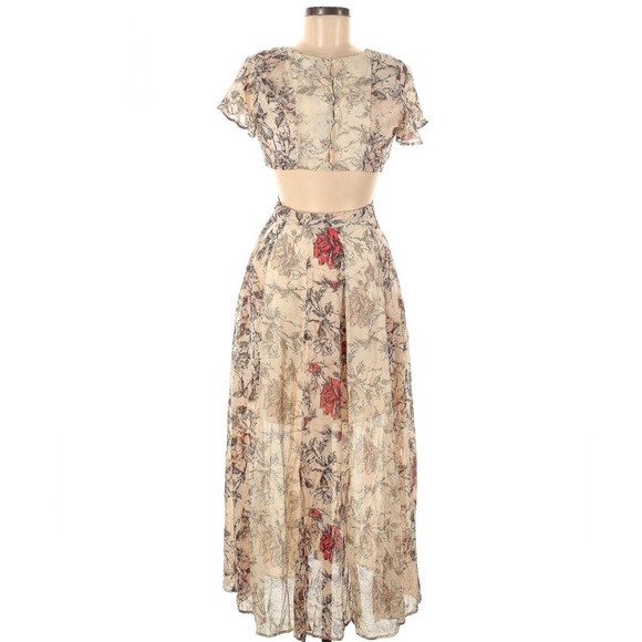 Like New Free People Jasper Midi in Daylight Ivory Size 6 - Picture 3 of 7